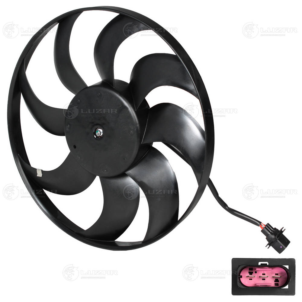 Ventilátor chladenia motora LUZAR Original TH, Ltd.